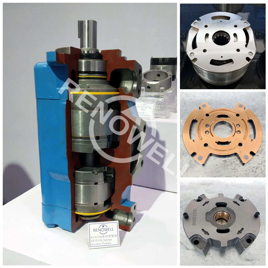 Eaton Vickers 35vq Hydraulic Vane Pump 35vq-38A-1c-22r 35vq-45A-1d-22r 35vq32A-1c-20, 25vq14A-1b20r, 45vq60A-1A20